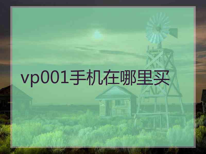 vp001手机在哪里买 vp001手机在哪里买