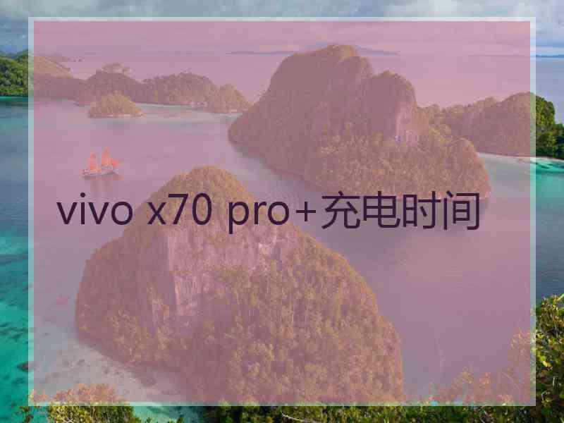 vivo x70 pro+充电时间 vivo x70 pro+充电时间