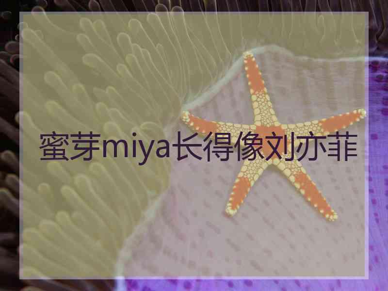 蜜芽miya长得像刘亦菲 蜜芽miya长得像刘亦菲
