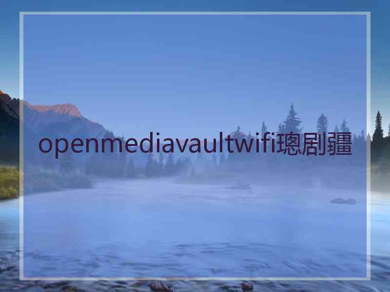 openmediavaultwifi璁剧疆 openmediavaultwifi璁剧疆