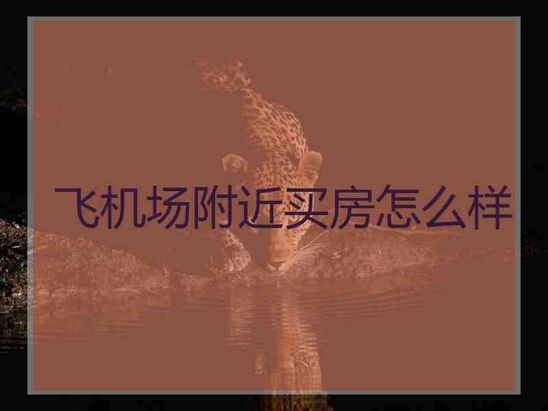 飞机场附近买房怎么样 飞机场附近买房怎么样