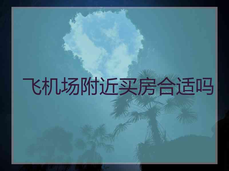 飞机场附近买房合适吗 飞机场附近买房合适吗