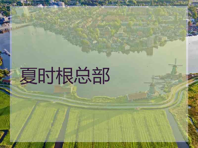 夏时根总部 夏时根总部