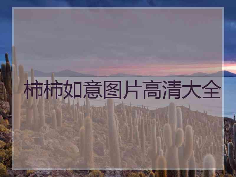 柿柿如意图片高清大全 柿柿如意图片高清大全