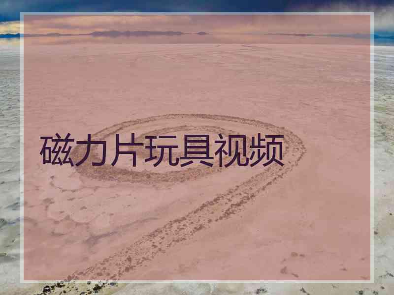 磁力片玩具视频 磁力片玩具视频