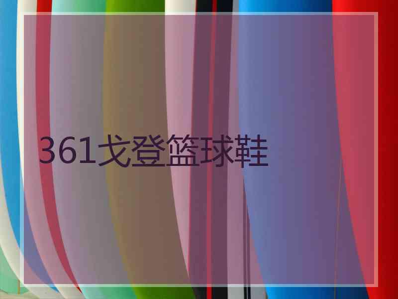 361戈登篮球鞋 361戈登篮球鞋