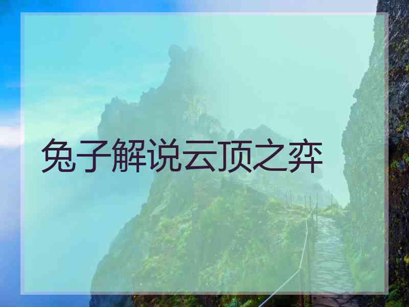 兔子解说云顶之弈 兔子解说云顶之弈