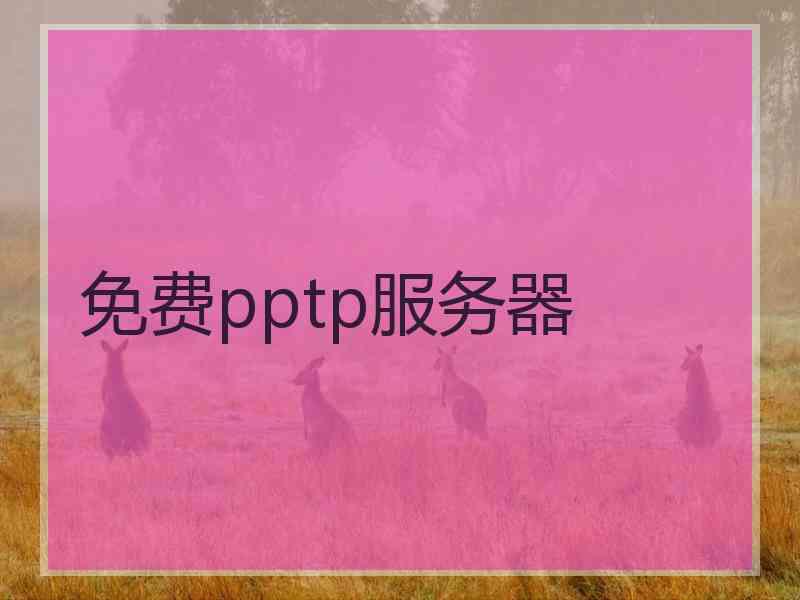 免费pptp服务器 免费pptp服务器