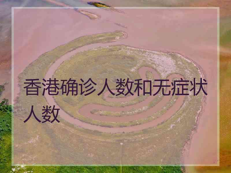 香港确诊人数和无症状人数 香港确诊人数和无症状人数
