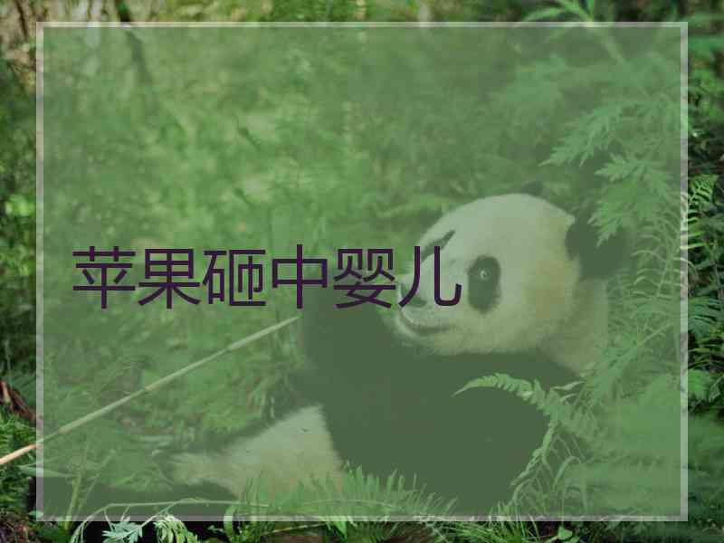 苹果砸中婴儿 苹果砸中婴儿