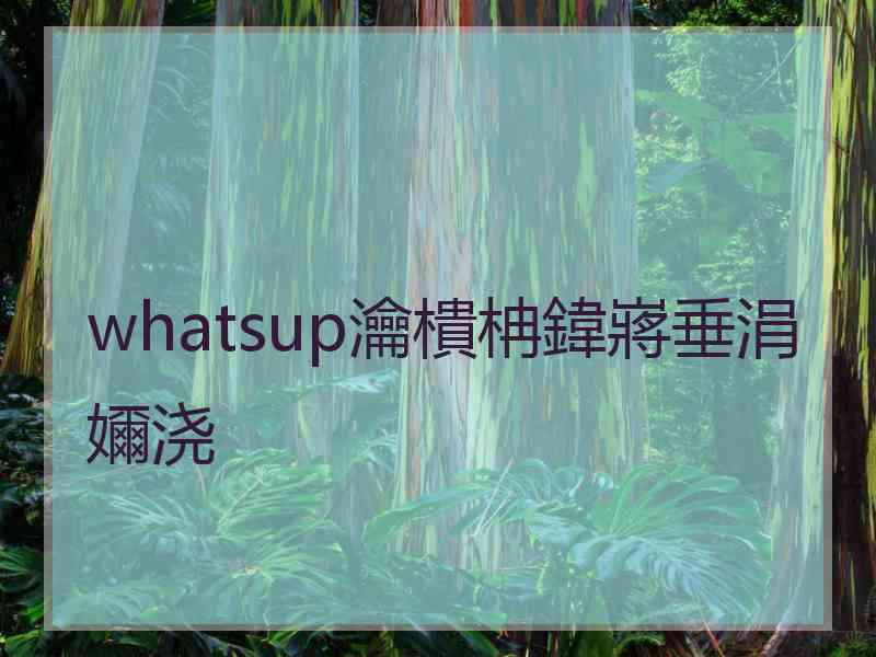 whatsup瀹樻柟鍏嶈垂涓嬭浇 whatsup瀹樻柟鍏嶈垂涓嬭浇