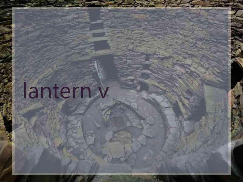 lantern v