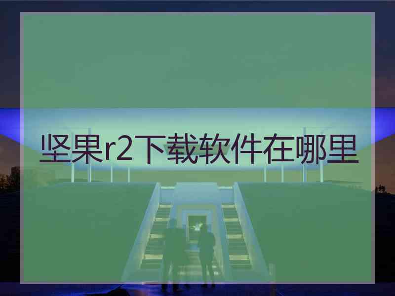 坚果r2下载软件在哪里