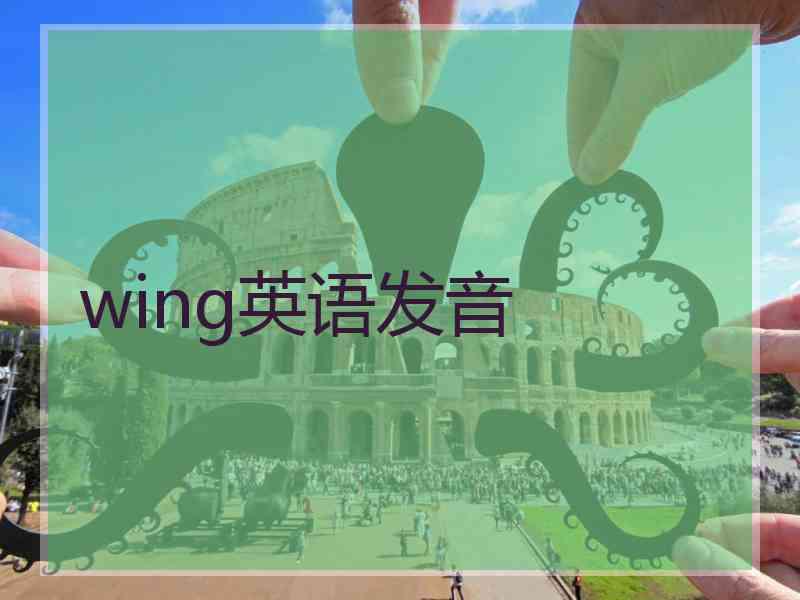 wing英语发音