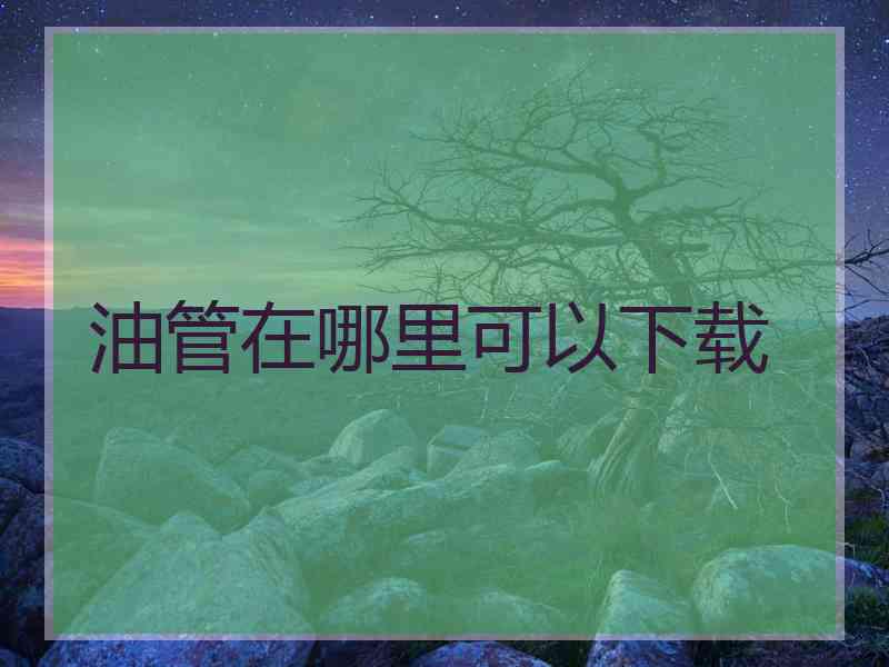 油管在哪里可以下载