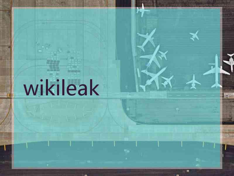 wikileak