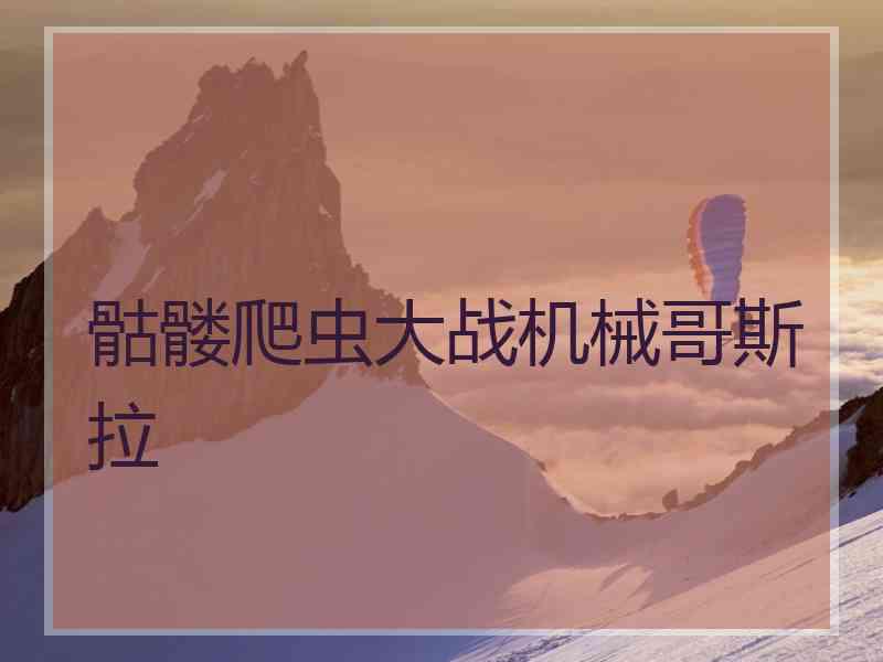 骷髅爬虫大战机械哥斯拉