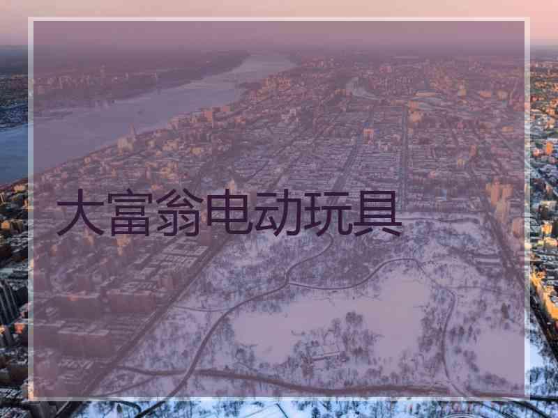 大富翁电动玩具