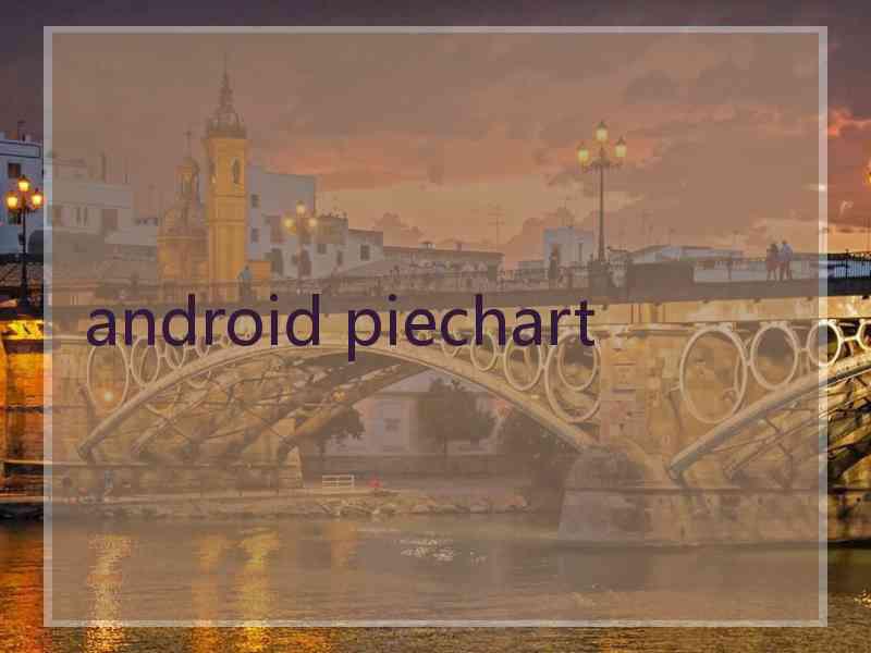 android piechart