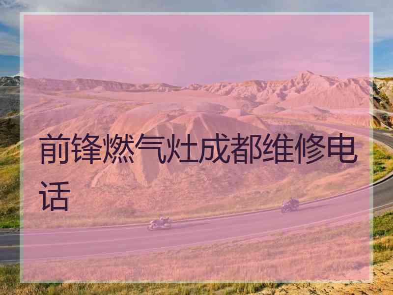 前锋燃气灶成都维修电话