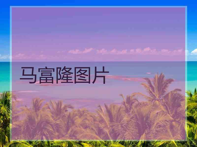 马富隆图片