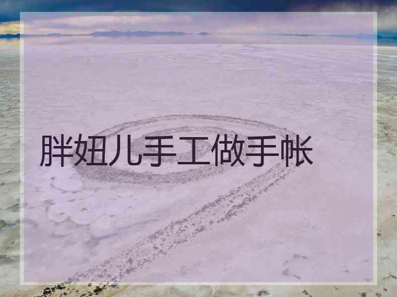 胖妞儿手工做手帐