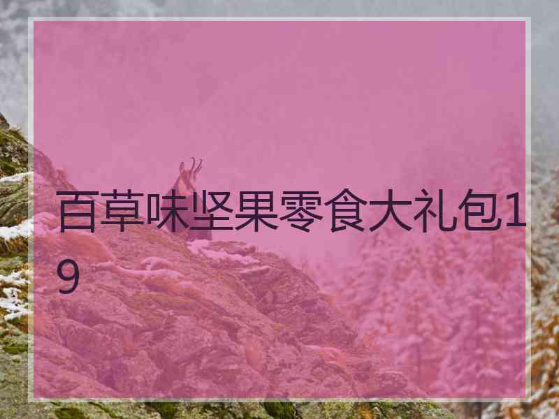 百草味坚果零食大礼包19