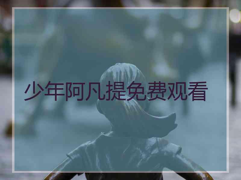 少年阿凡提免费观看