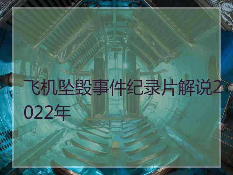 飞机坠毁事件纪录片解说2022年