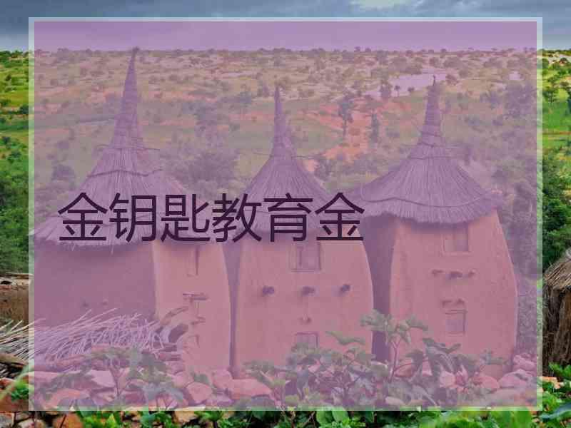 金钥匙教育金
