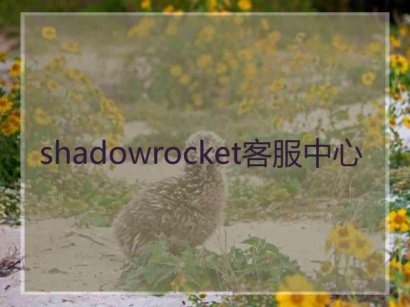shadowrocket客服中心