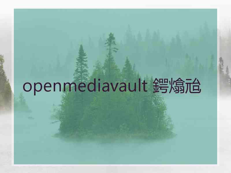 openmediavault 鍔熻兘