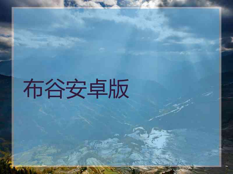 布谷安卓版