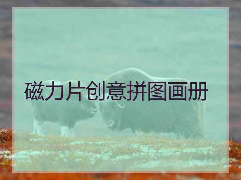 磁力片创意拼图画册