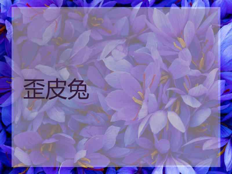 歪皮兔