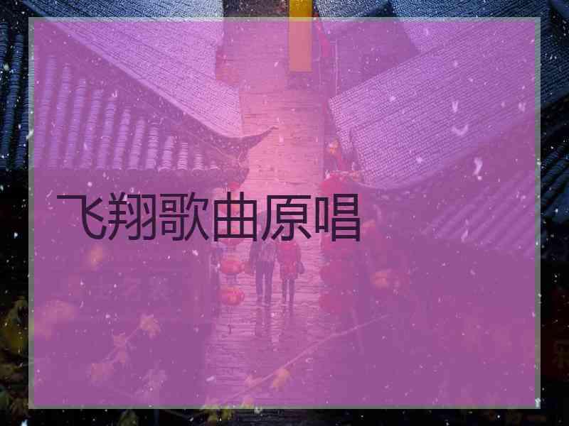 飞翔歌曲原唱