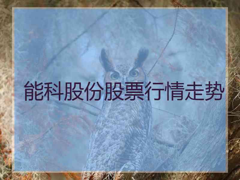 能科股份股票行情走势