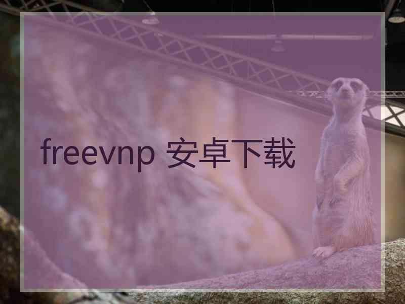 freevnp 安卓下载
