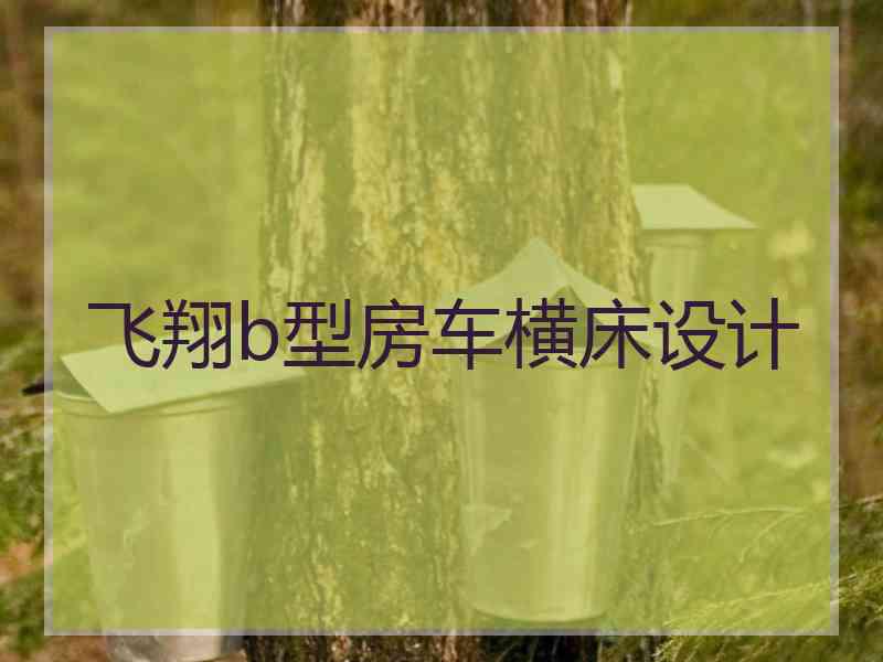 飞翔b型房车横床设计