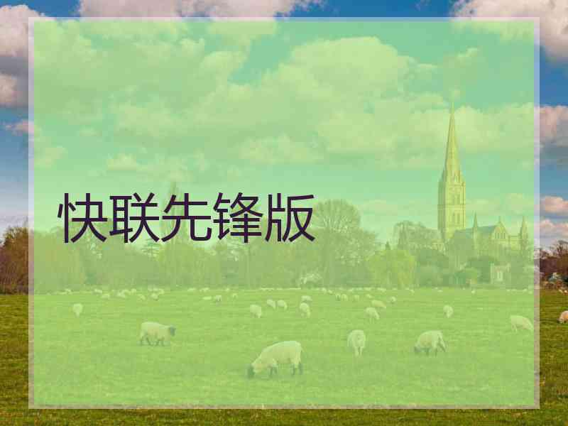 快联先锋版