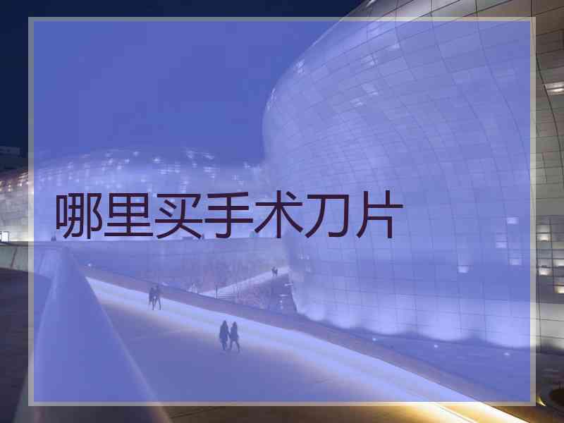 哪里买手术刀片