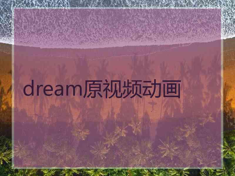 dream原视频动画