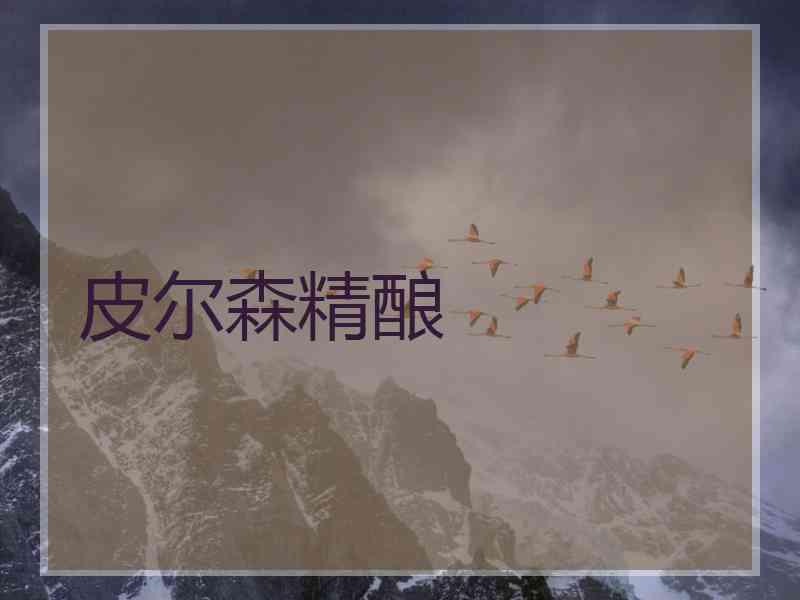 皮尔森精酿