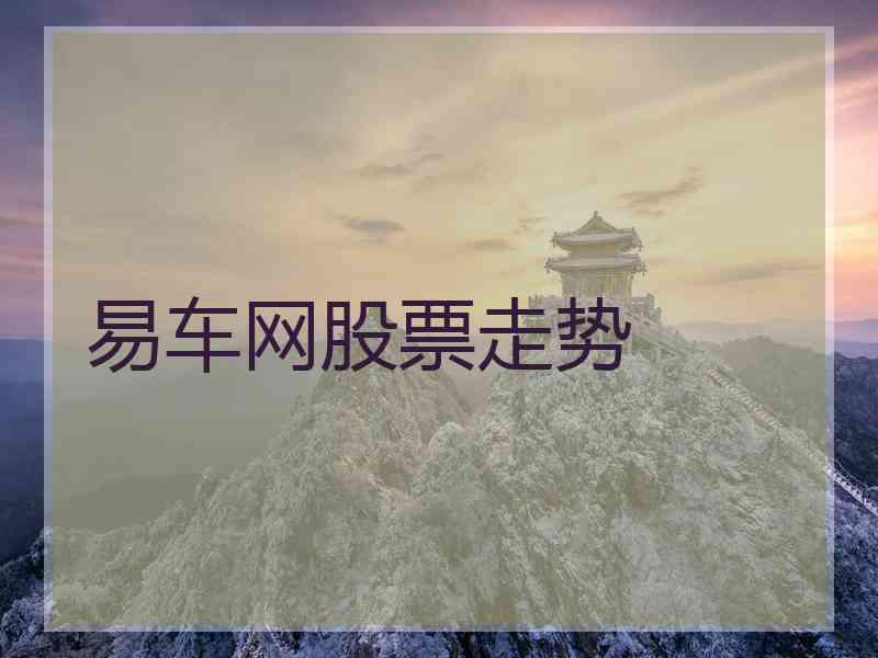 易车网股票走势