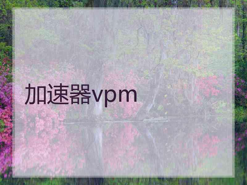 加速器vpm