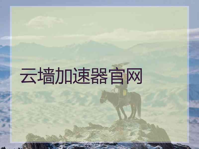 云墙加速器官网