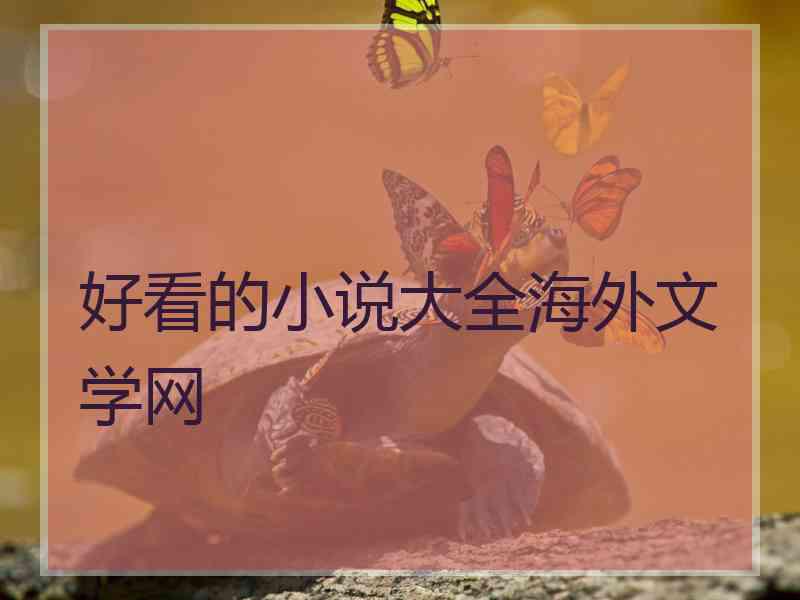好看的小说大全海外文学网