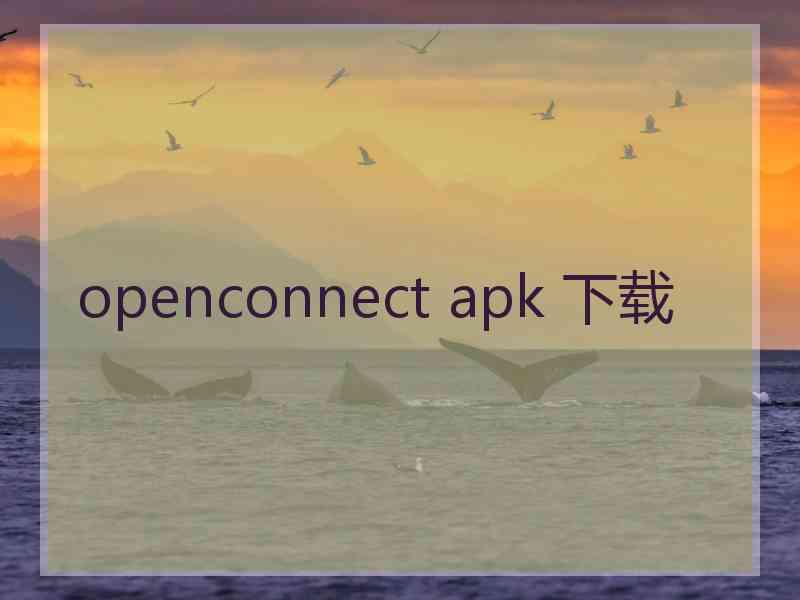 openconnect apk 下载