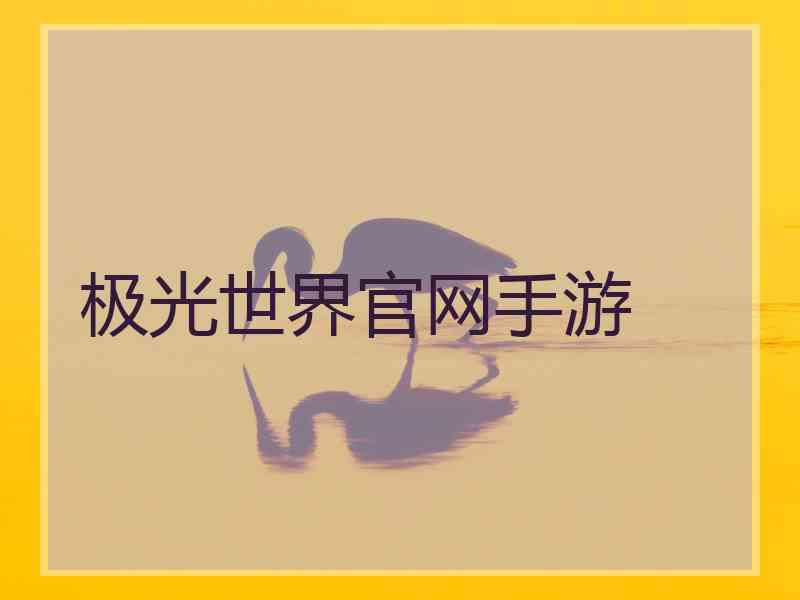 极光世界官网手游
