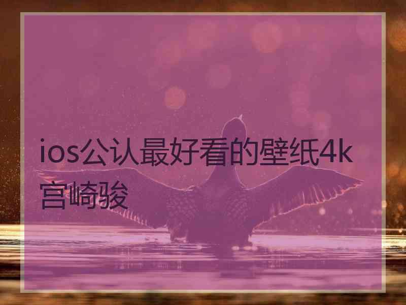 ios公认最好看的壁纸4k宫崎骏